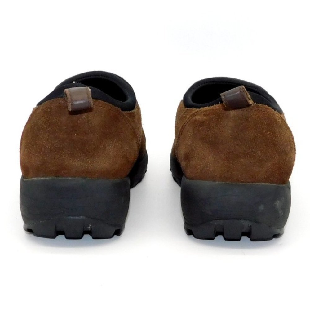 Lands End Brown Suede All Weather Slip-on Casual Loafer - Picture 6 of 10